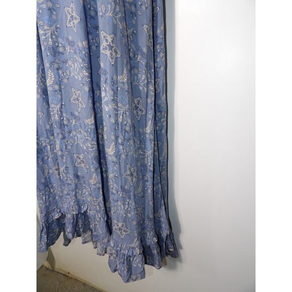 Spell Blue Floral Midi Dress - Picture 16 of 16